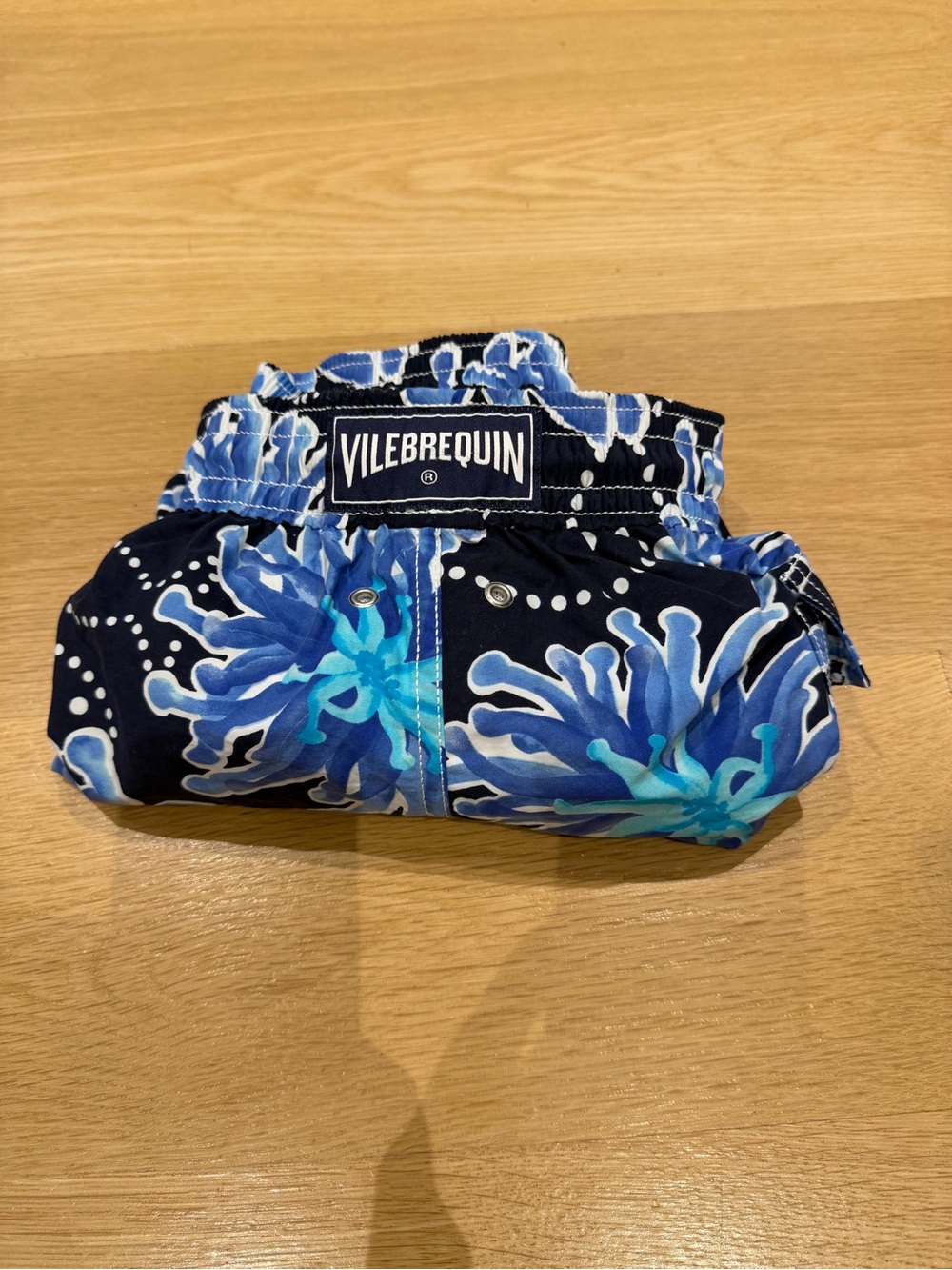 Vilebrequin Navy Sea Anemone Swim Trunks Men’s 5XL